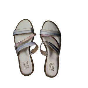 NATURALIZER LILLEY SLIDES METALLIC MULES SIZE 11